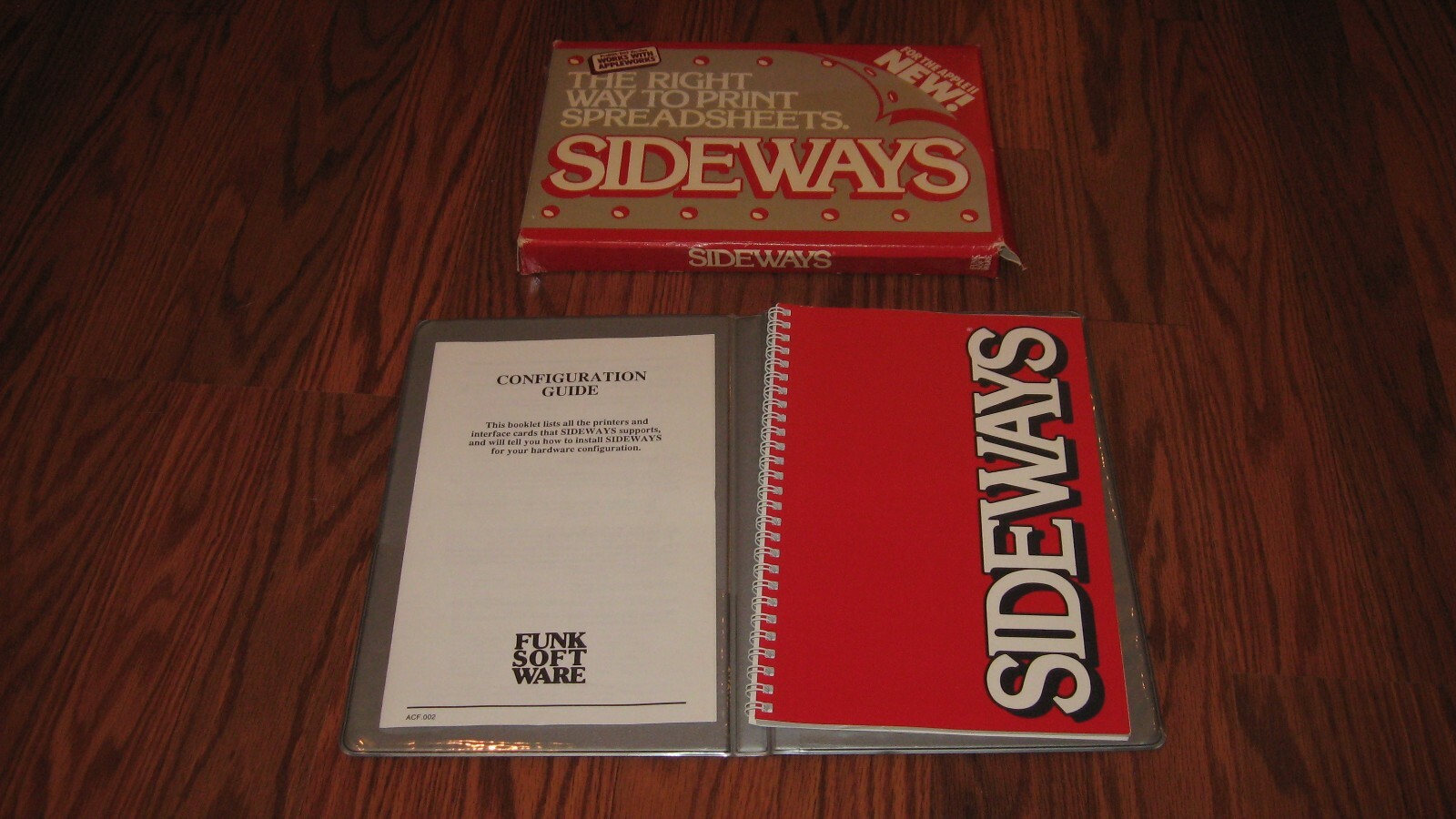 Sideways Manual for Apple II - No program