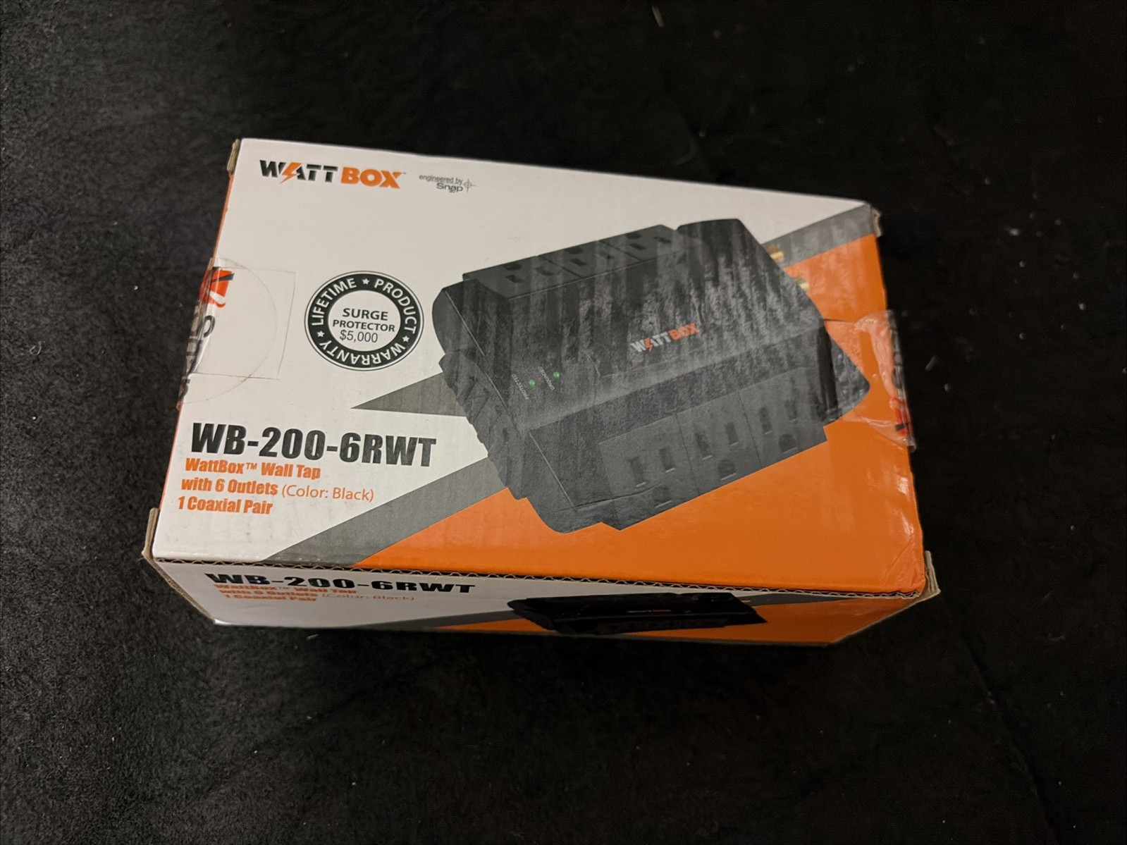WattBox WB-200-6RWT Surge Protector