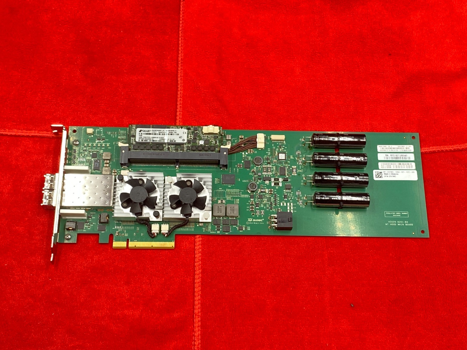 OEM DELL F4YMD SC8000 INTELLIGENT 8Gb CACHE PCIe NETWORK ADAPTER CARD