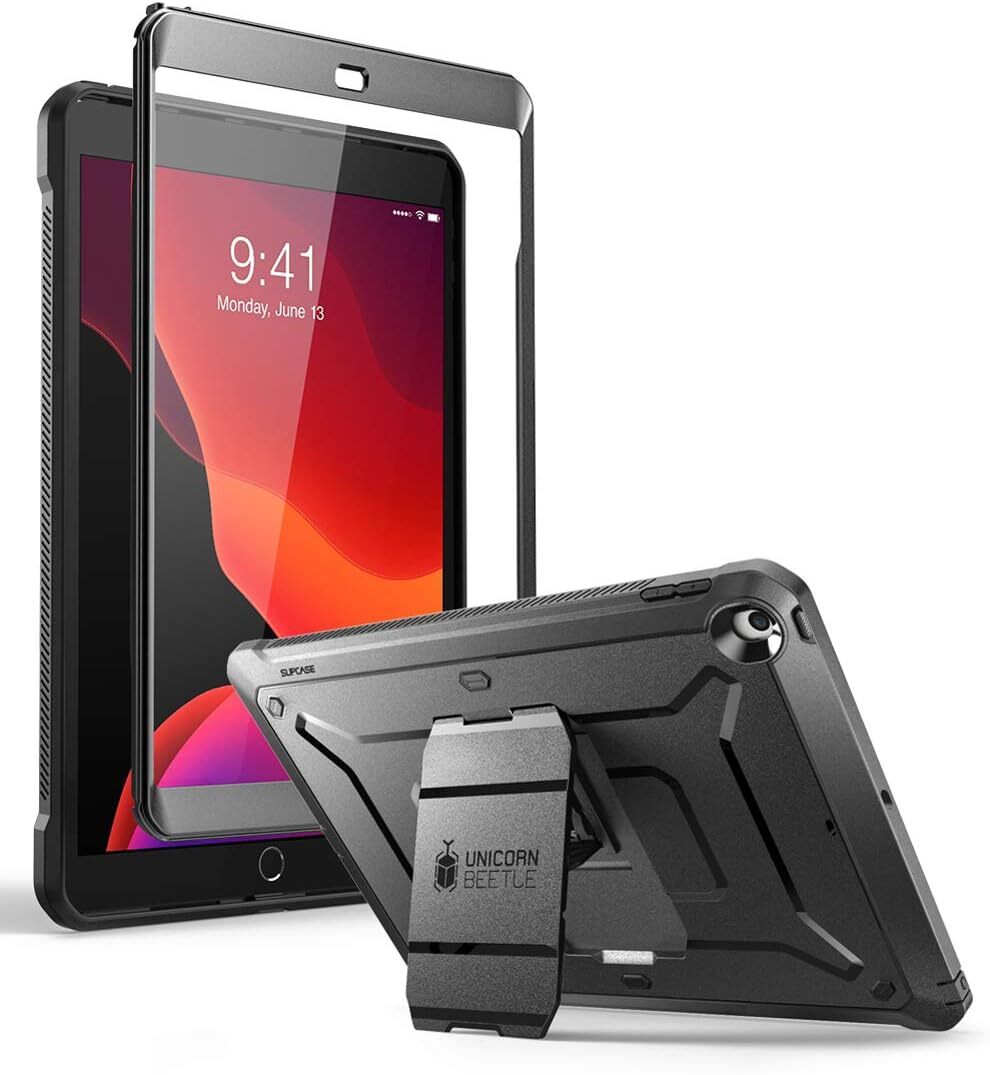 Apple iPad 10.2" Military-Grade Protection Case SUPCASE HeavyDuty Stand Cover US