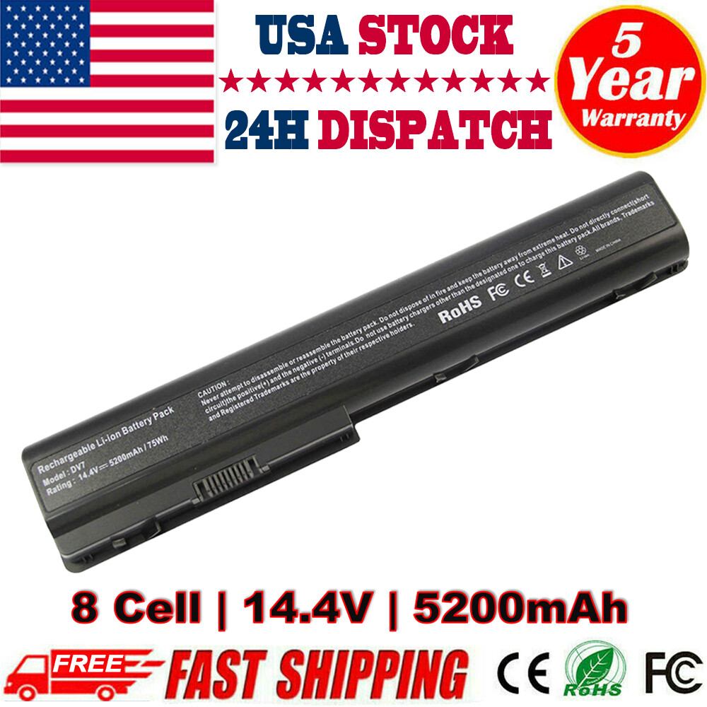 Battery for HP Pavilion dv7-3065dx dv7-1245DX dv7-3165dx dv7-1018eg dv7-1018tx