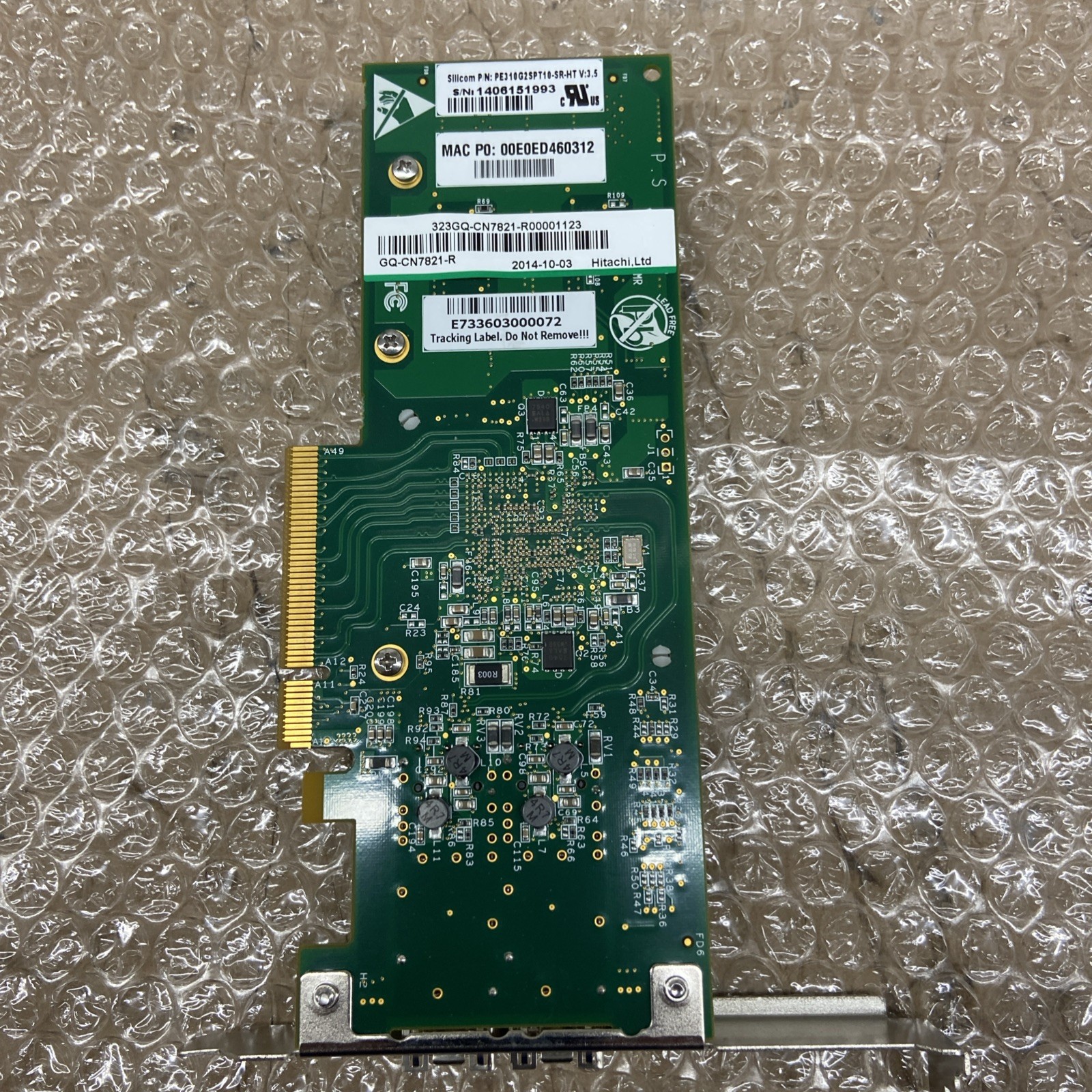 Silicom PE310G2SPT10-SR-HT Dual Port SFP+ BCM57810S 10GB PCIe Adapter CN7821