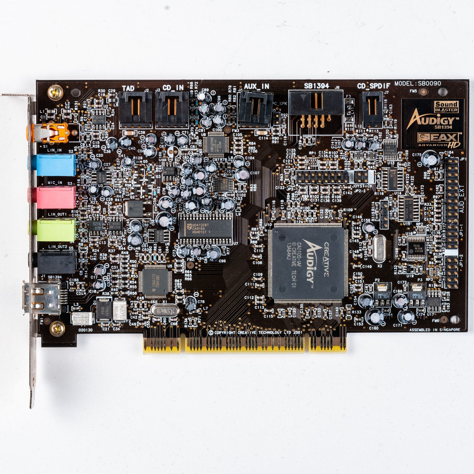 Creative Sound Blaster Audigy Platinum SB0090 PCI Sound Card Windows 98 Gaming