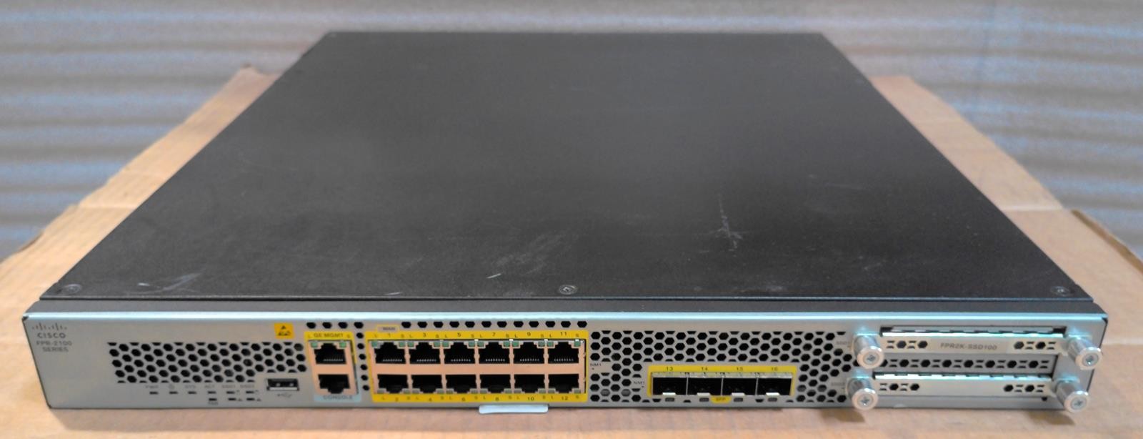 CISCO FIREPOWER 2120 FPR-2120 1RU FIREWALL SECURITY APPLIANCE