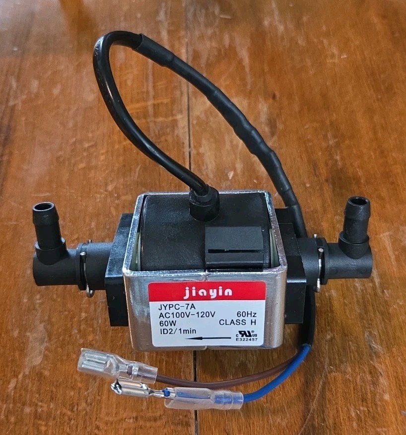 JIAYIN JYPC-7A AC 100V - 120V 60W 2400ccmin 2bar Water Solenoid