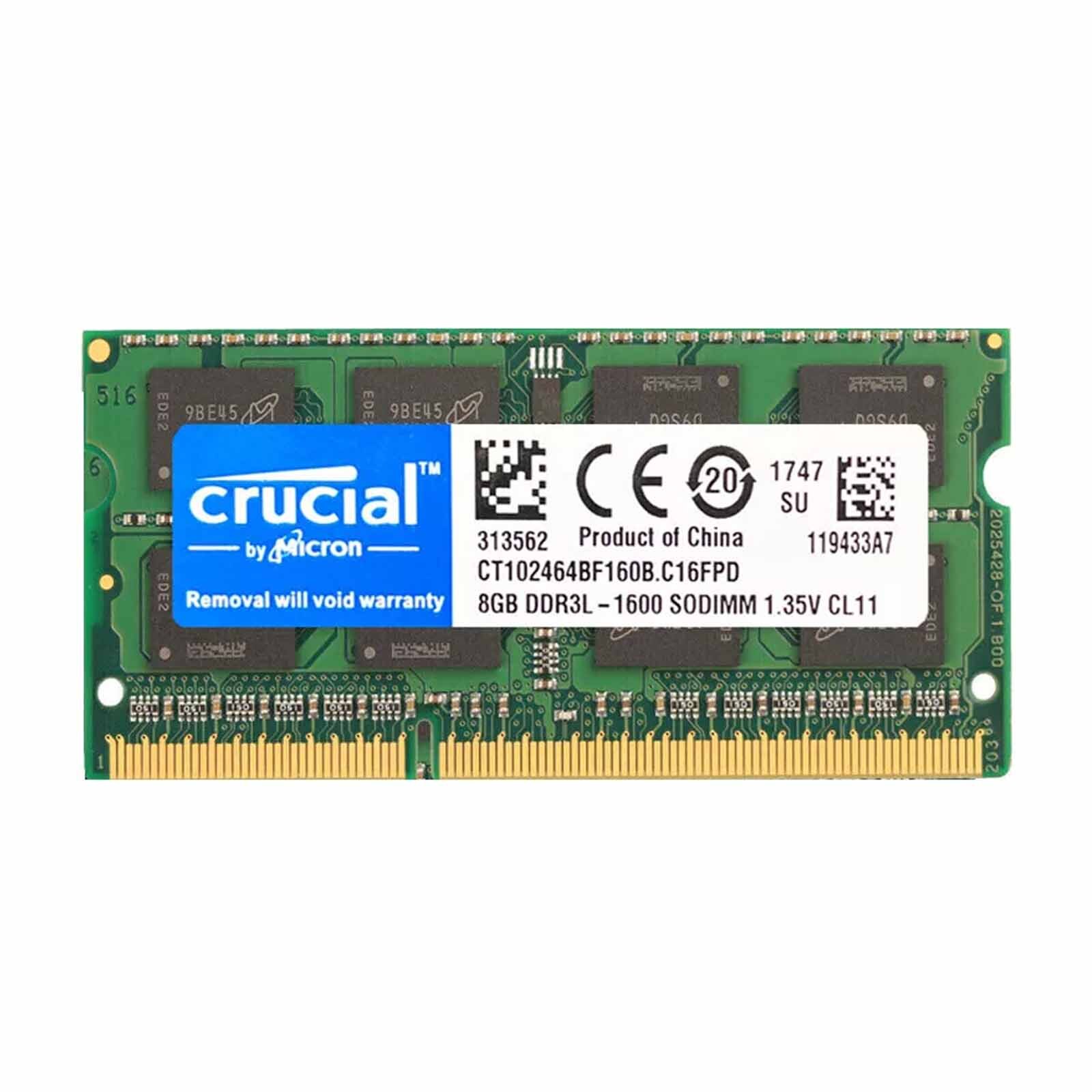 DDR3/DDR3L 8GB/16GB 1866/1600MHz PC3/PC3L-12800 Laptop SODIMM Memory RAM Lot