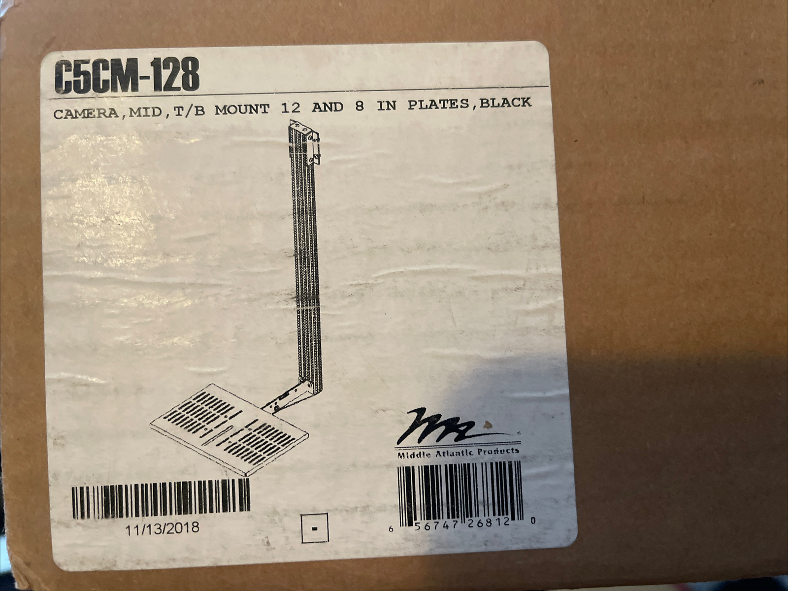 Middle Atlantic C5CM-128 C5 Camera Mount for Monitors