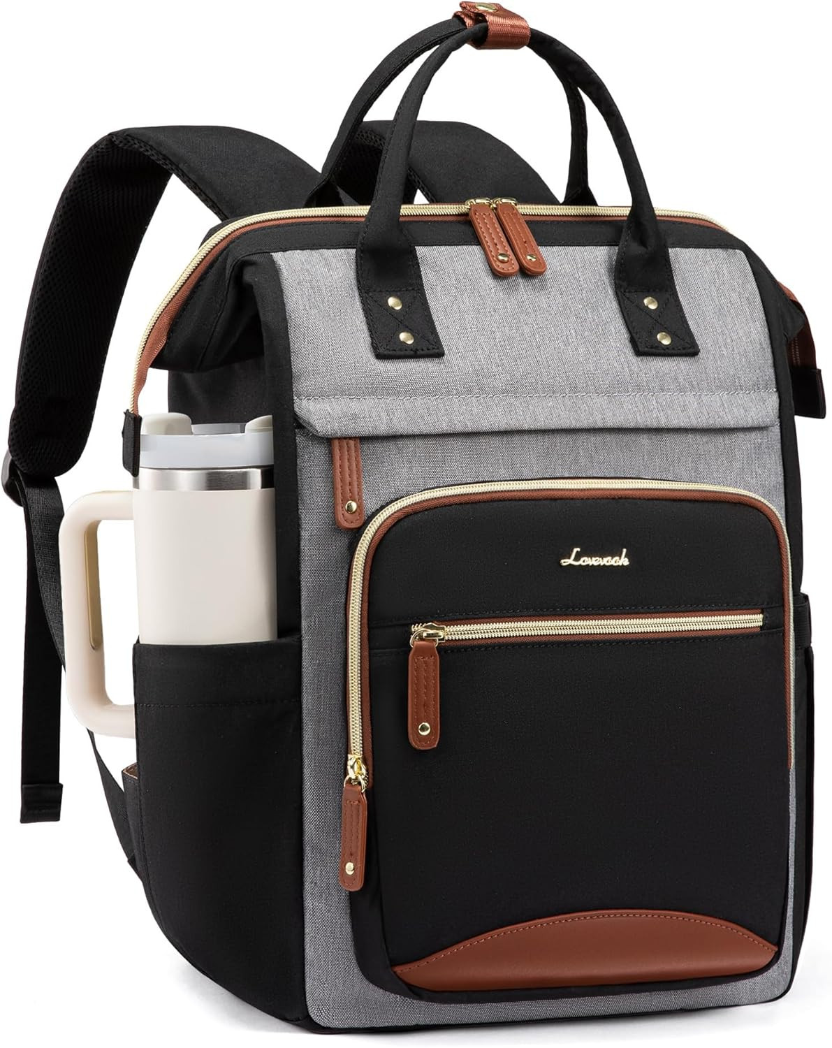 Laptop Backpack for Women 15.6 Inch Waterproof Large Capacity