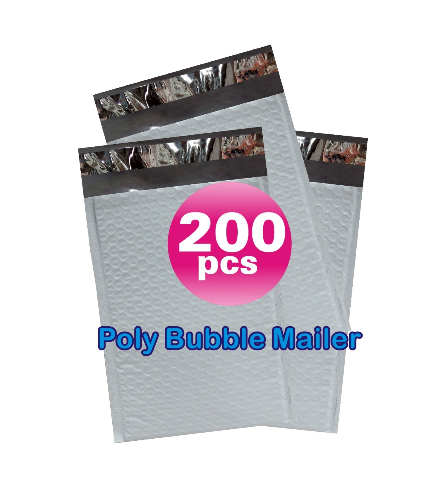 Yens® 200 #1 7.25x12 Poly Bubble Padded Envelopes Mailers Inner 7.25x11 200PM1