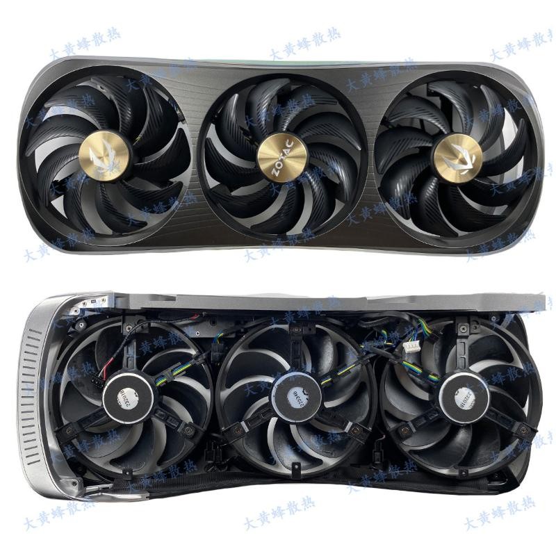 Graphics Card Panel with Fan For ZOTAC RTX4080 4080S 4090 AMP EXTREME AIRO