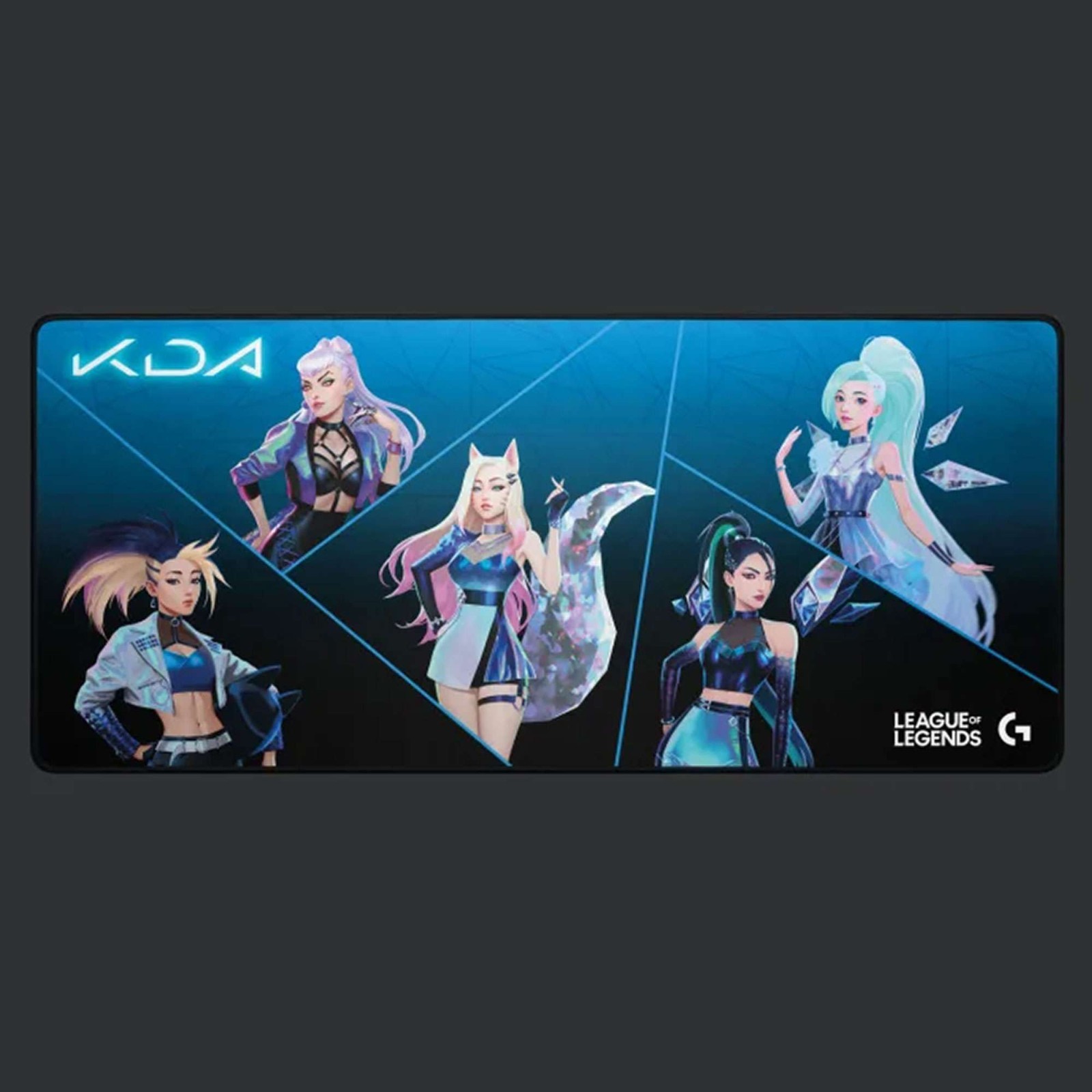 NEW League of Legends KDA Gaming Mouse Pad non-slip XL 32" X 12"