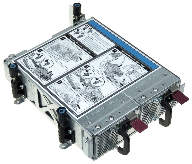 HP 407496-001 403781-001 1000W CAGE + 2x 403781-001 PSU for PROLIANT DL380