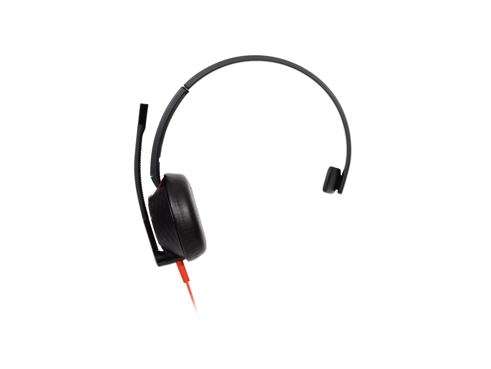 Poly Blackwire 5210 Monaural USB-C Headset +3.5mm Plug +USB-C/A Adapter