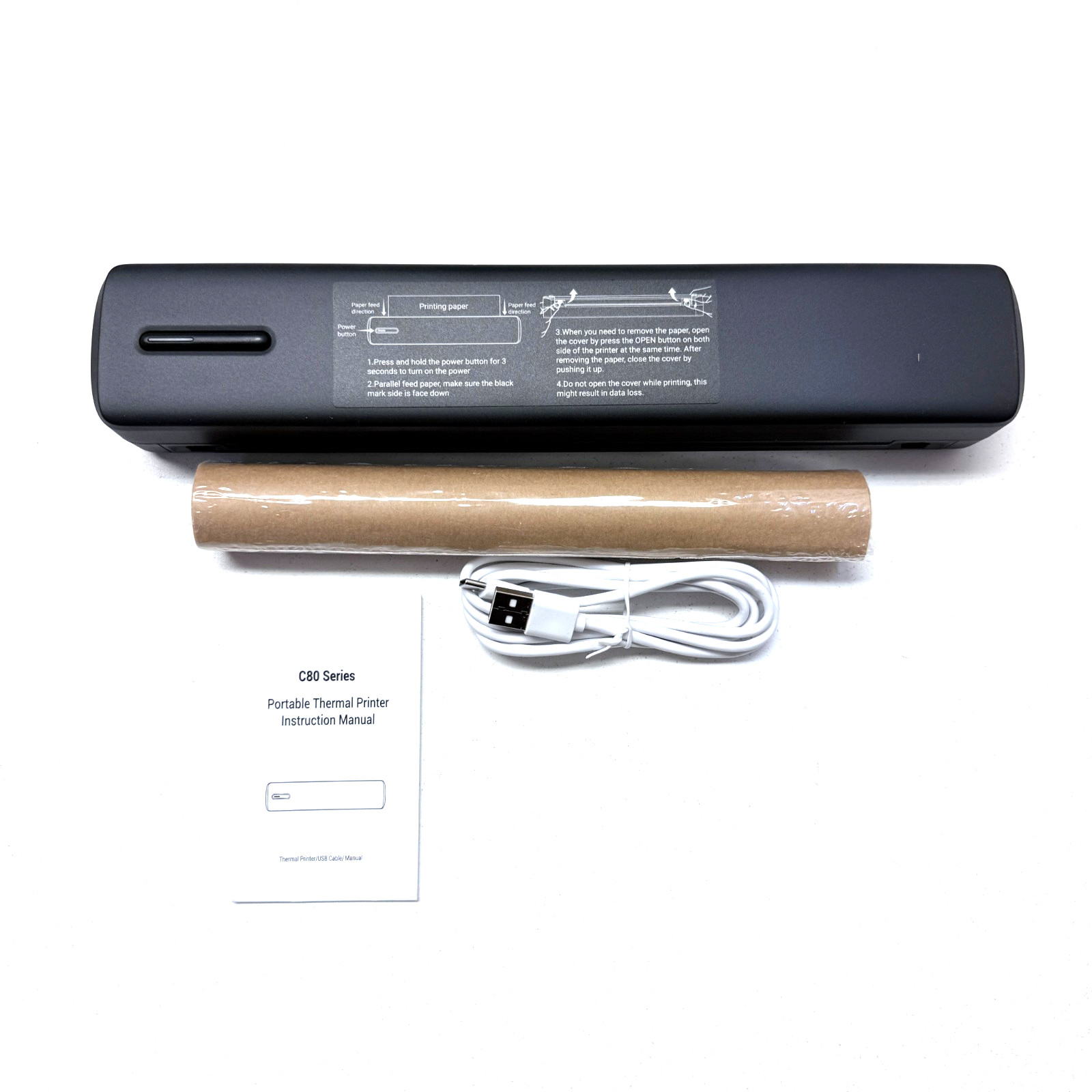 Thermal Printer A4 Portable C80 Wireless