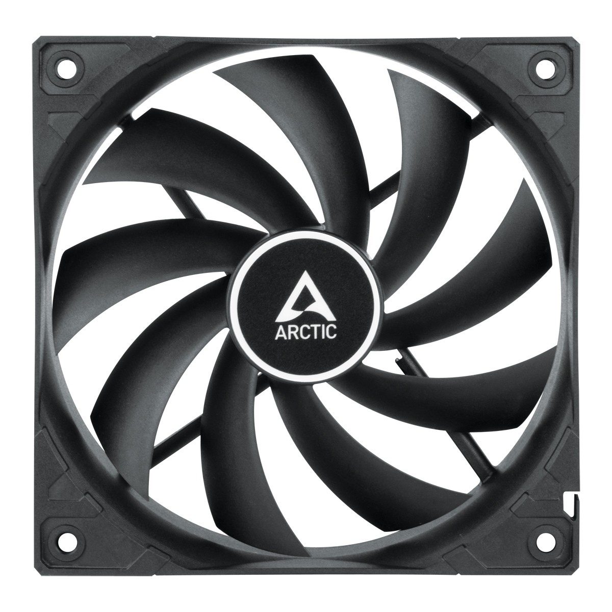 ARCTIC F12 (Black) 120 mm Standard Case Fan Computer Push or Pull Configuration