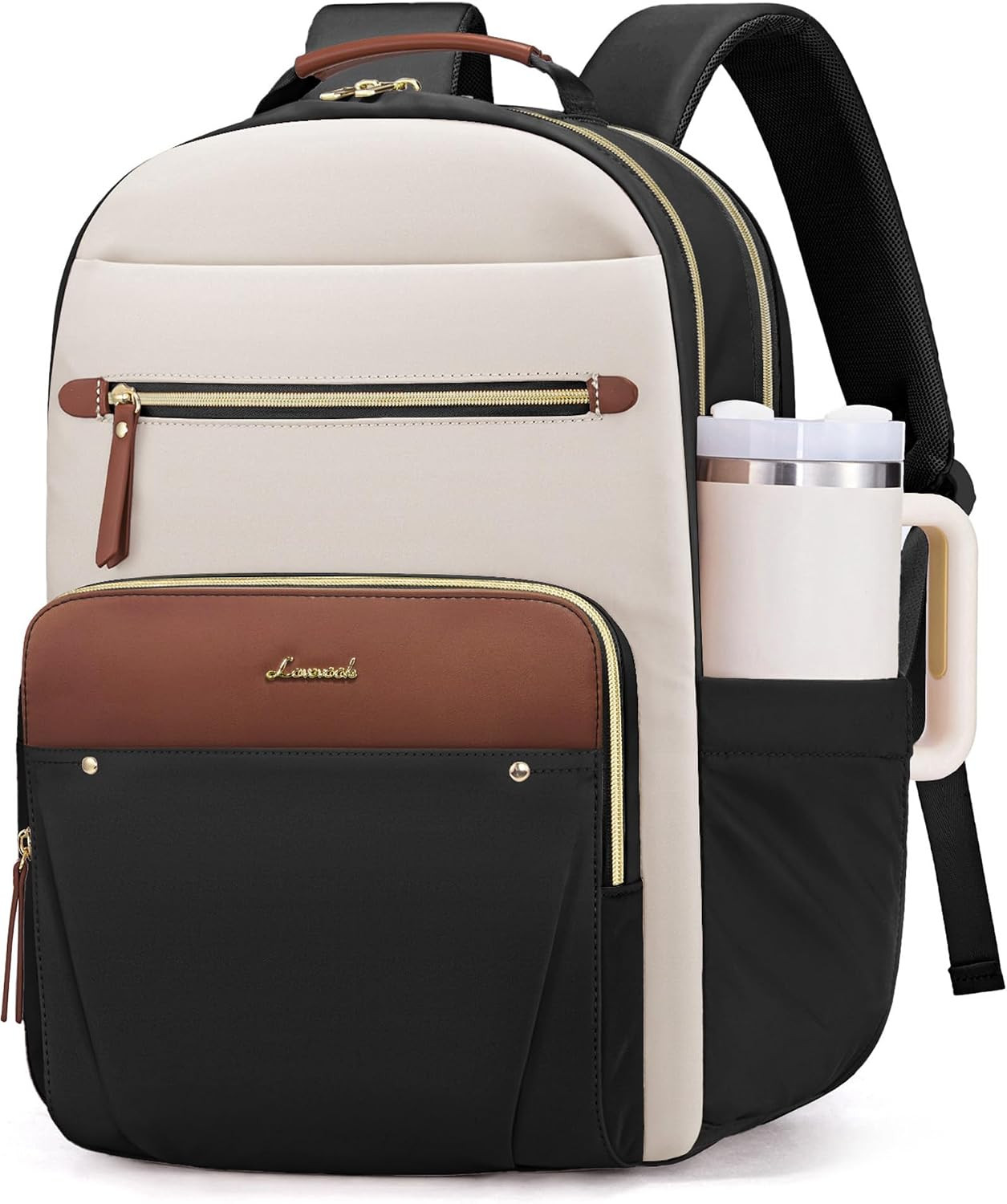 Laptop Backpack for Women, 17.3" Work Business Computer Backpack,Casual Daypack
