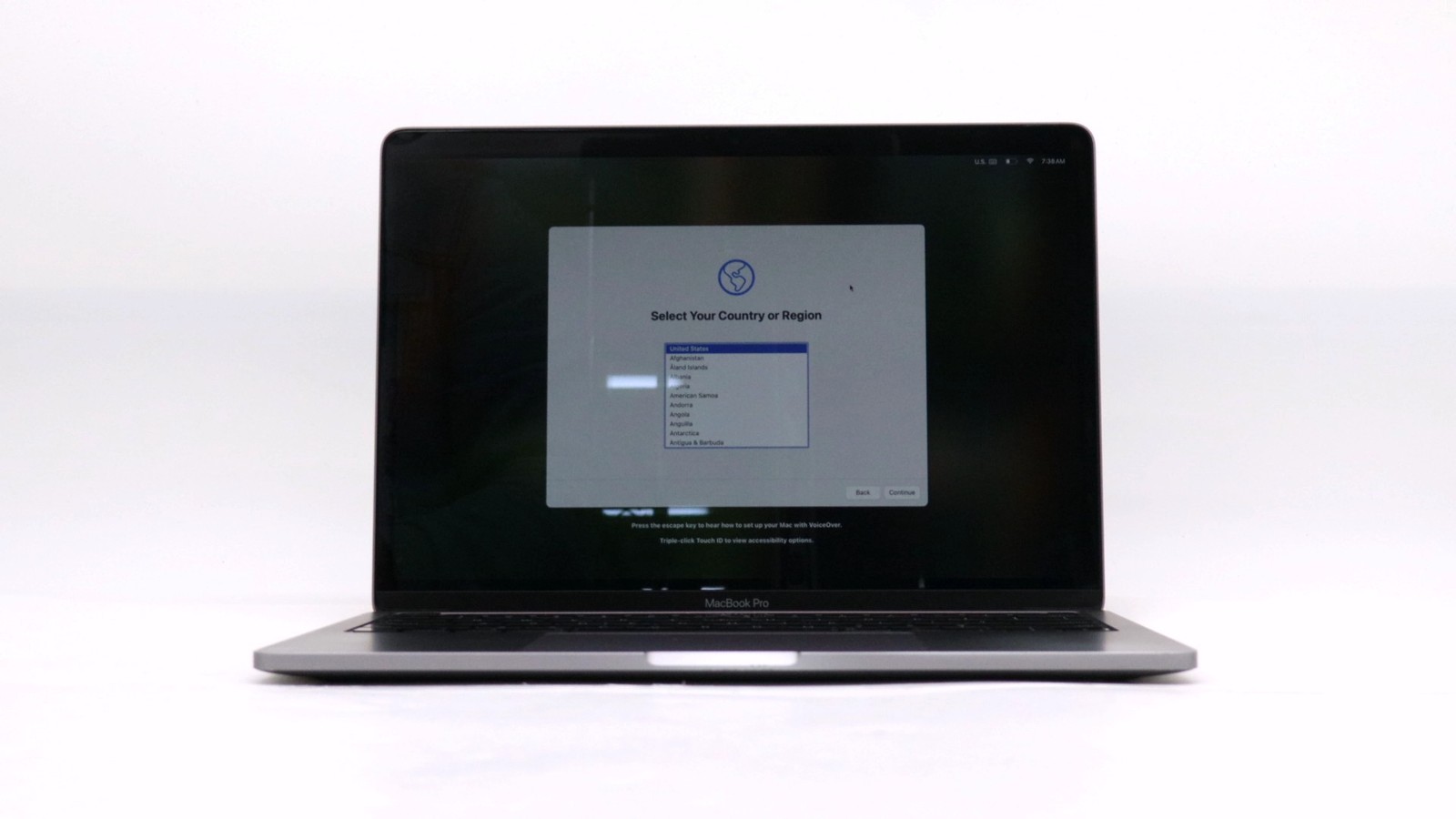 Apple Macbook Pro 13" i5-8257u 8GB 512GB READ DESC