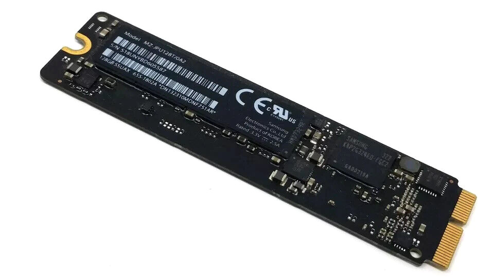 Apple SSD 128GB A1502 A1398 A1465 A1466 MacBook Air & Pro Retina  2013 to 2015