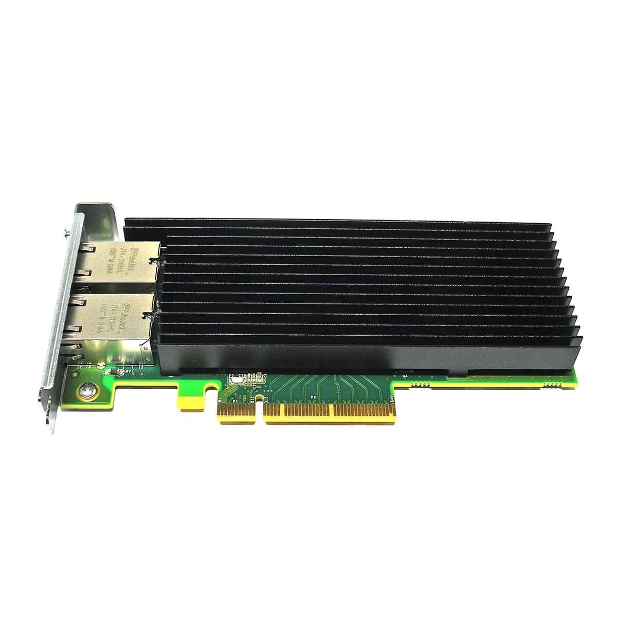 Silicom PE210G2I40-T-BC7 Dual Port 10GbE PCI-Express x8 Server Adapter LP