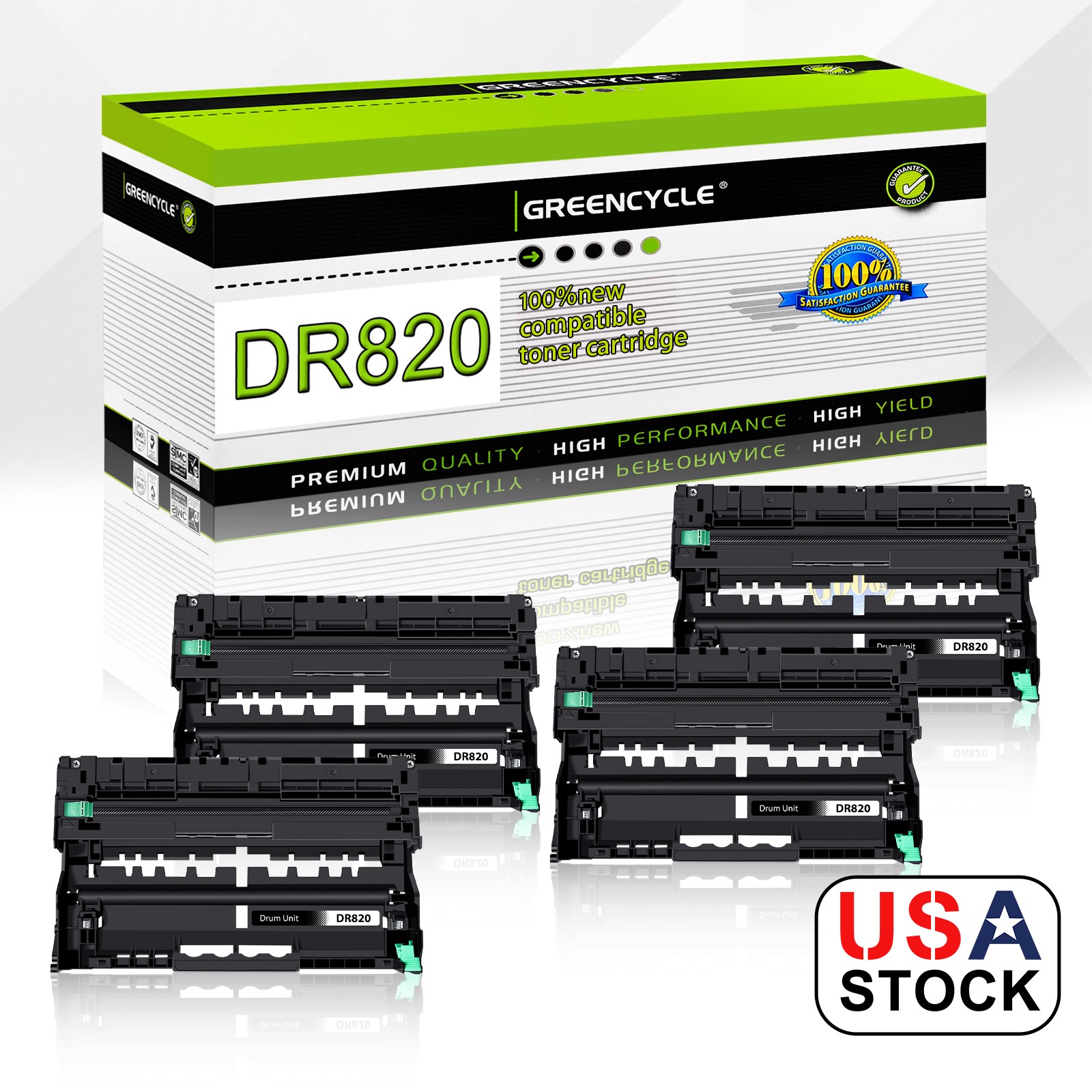 4PK DR-820 DR820 Drum Unit for Brother MFC-5800DW MFC-5850DW MFC-5900DW 6700DW