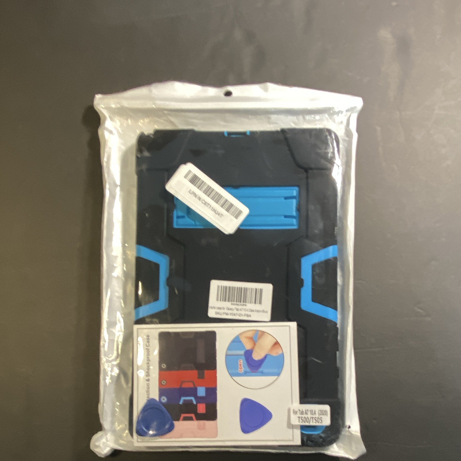 Rugged Hybrid Case w/ Integrated Stand for Samsung Galaxy Tab A7 10.4 2020