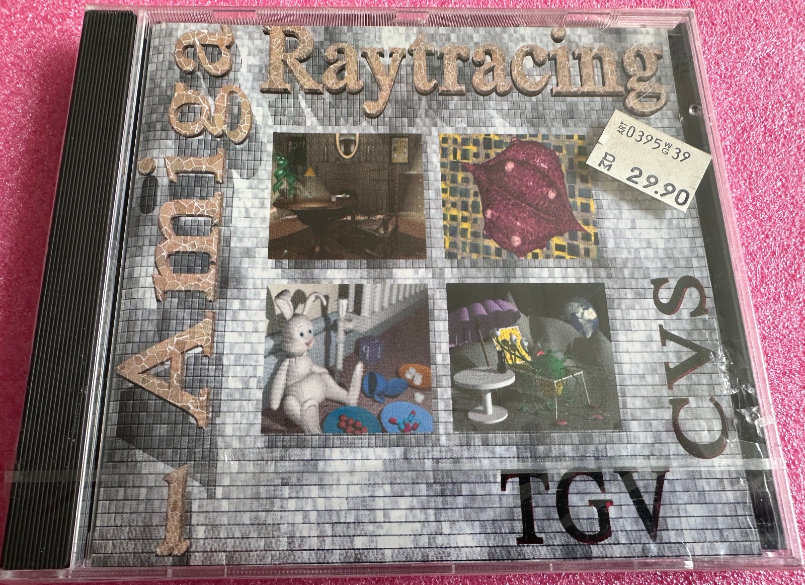 Amiga Raytracing 1 CD-ROM By TGV CVS, New