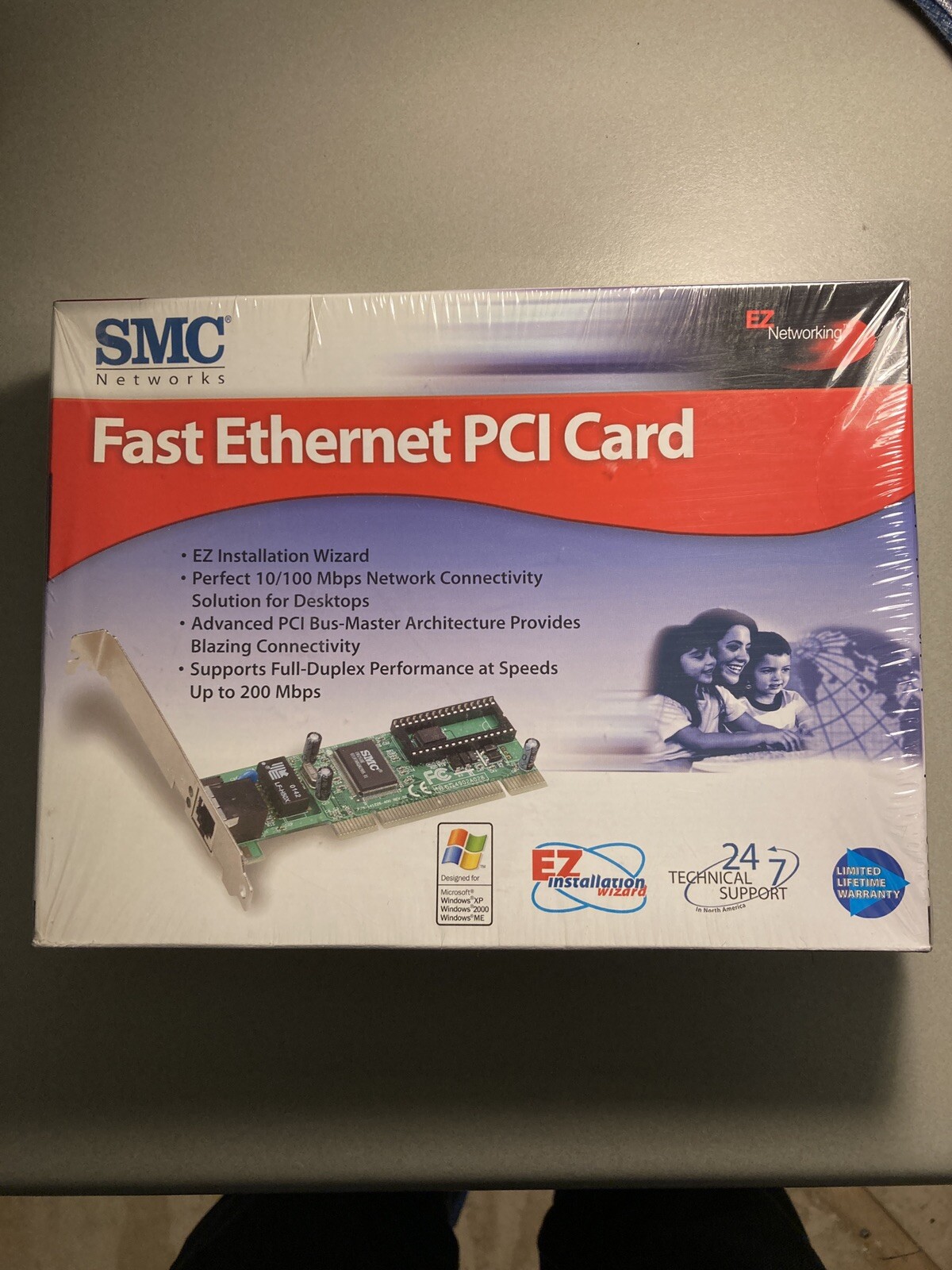 SMC Networks Fast Ethernet 10/100 PCI Card SMC1244TX