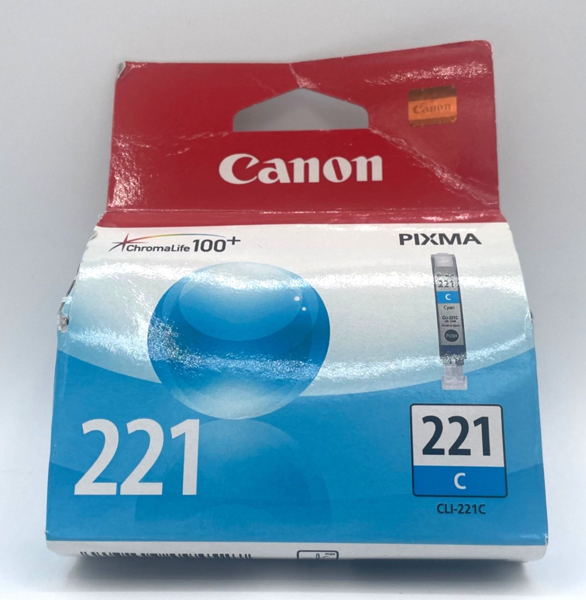 Canon CLI-221C Cyan Ink Cartridge - 2947B001