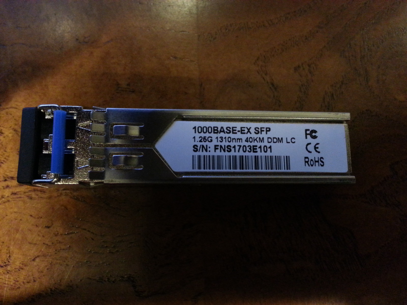 NEW EX-SFP-1GE-LX40K Juniper Compatible 1000BASE-LX SFP 40KM