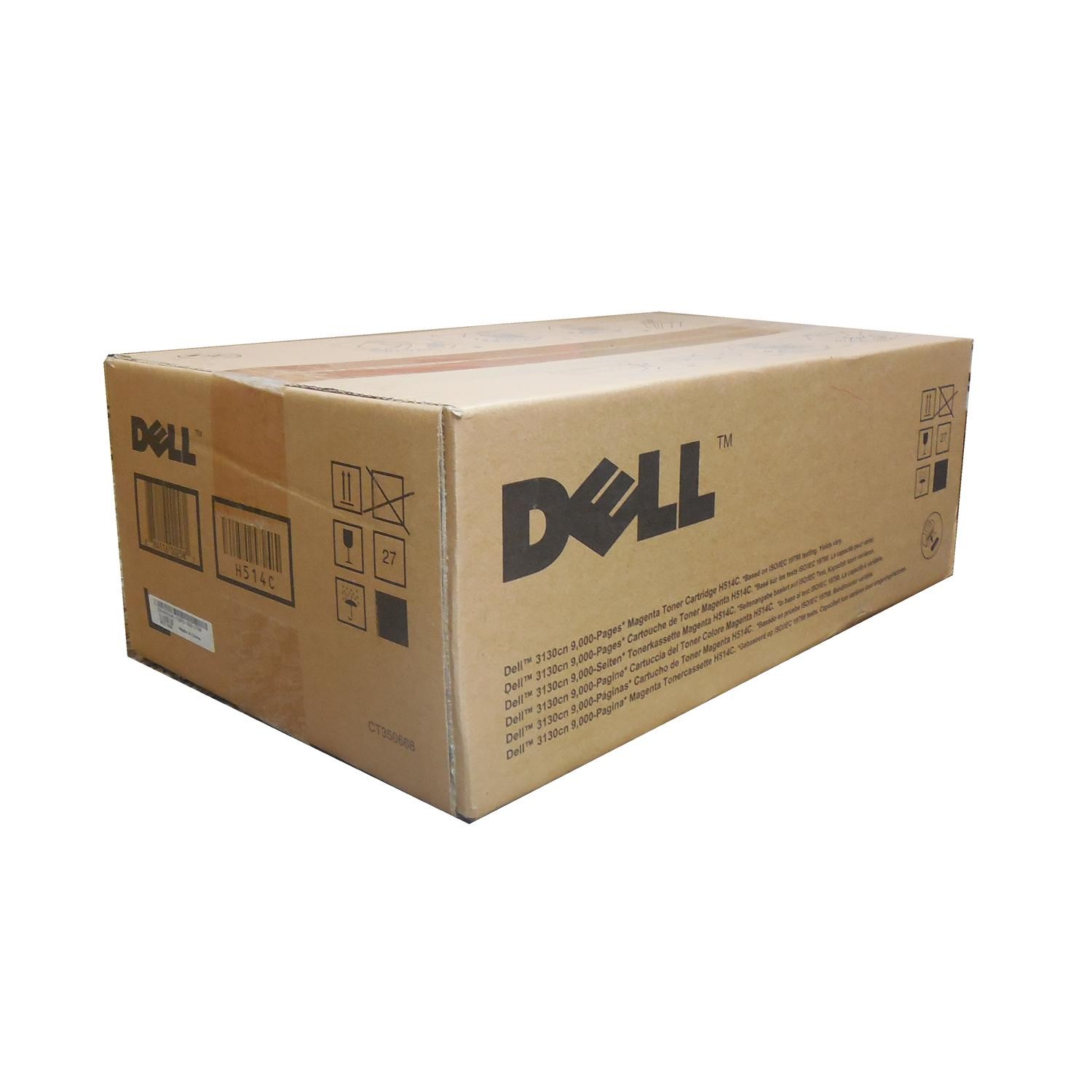 Dell H514C (G484F) Magenta High Yield Toner Cartridge 9k Genuine OEM Original