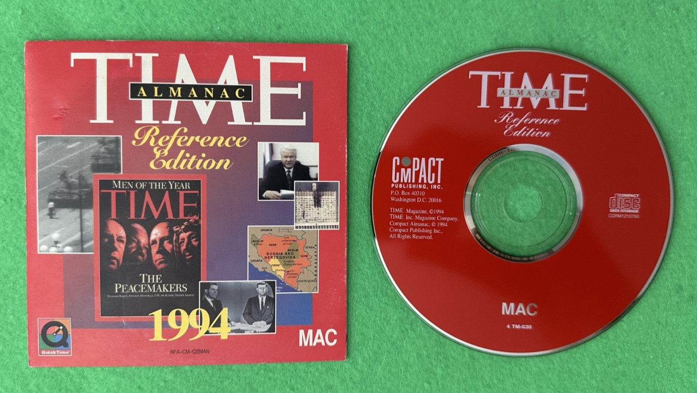 Vintage - Time Almanac (1994 Reference Edition) [MAC CD] 