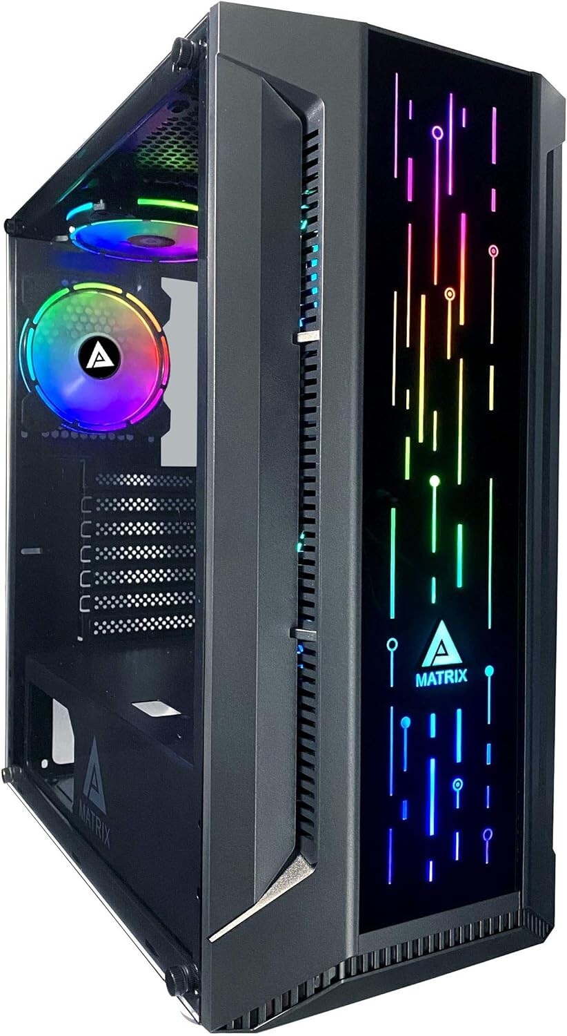 New Custom Gaming Computer Desktop PC 1TB Storage SSD 16GB RAM DDR4 Windows 11