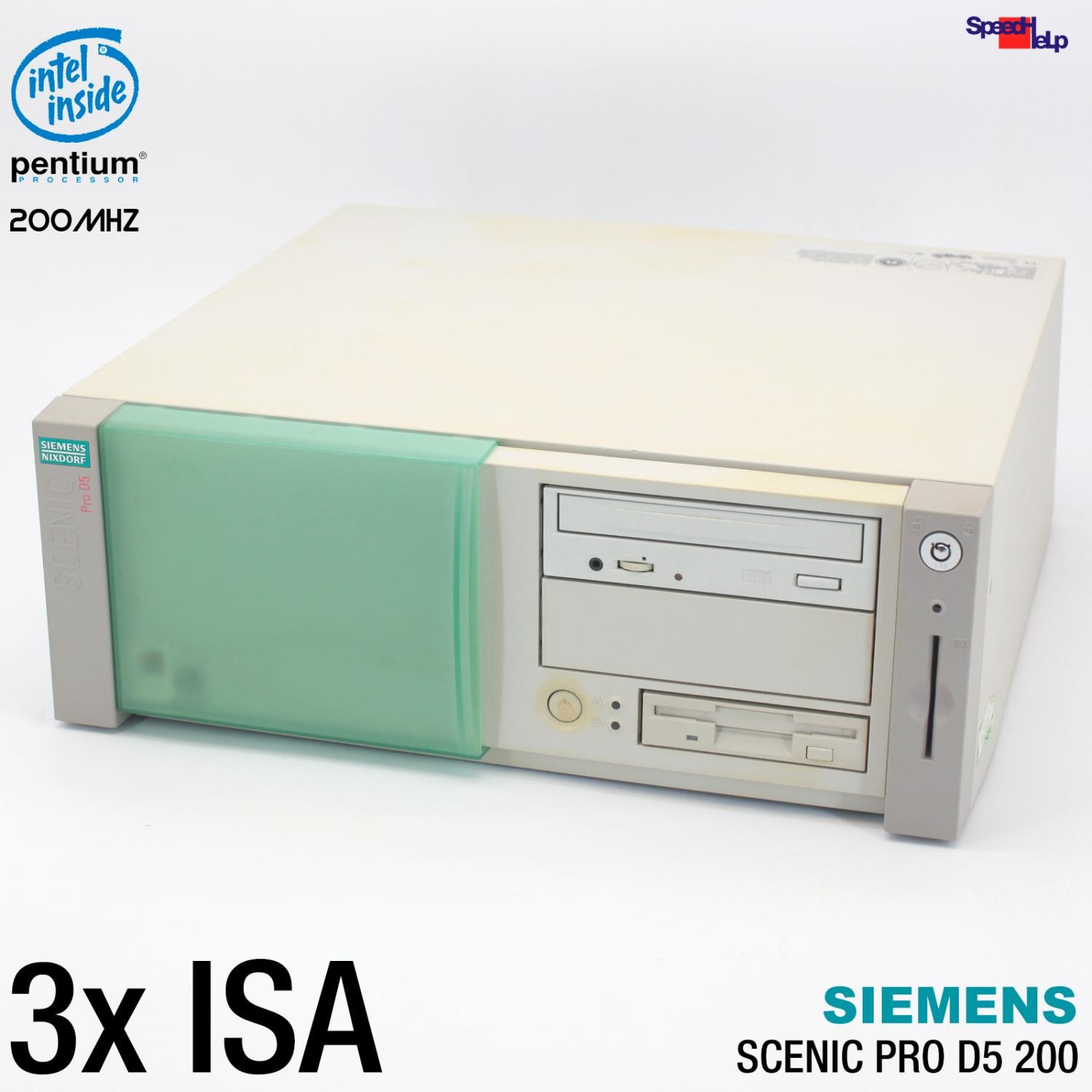 3X ISA SLOT SIEMENS NIXDORF SCENIC PRO D5 200 COMPUTER PC PARALLEL SOUND LAN