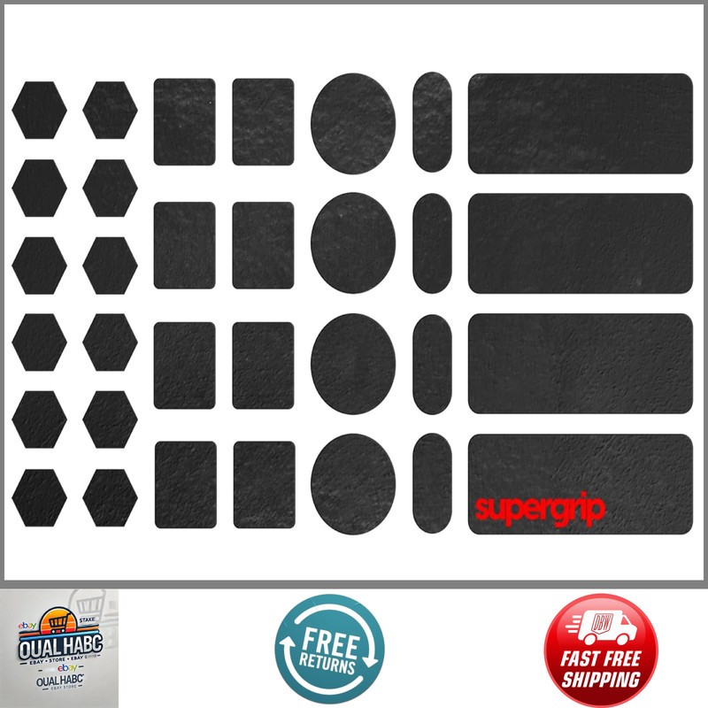 SUPERGRIP Universal Mouse Grip Tape Pre-Cut 1 Anti-Slip Sweat Absorbing 0.5mm