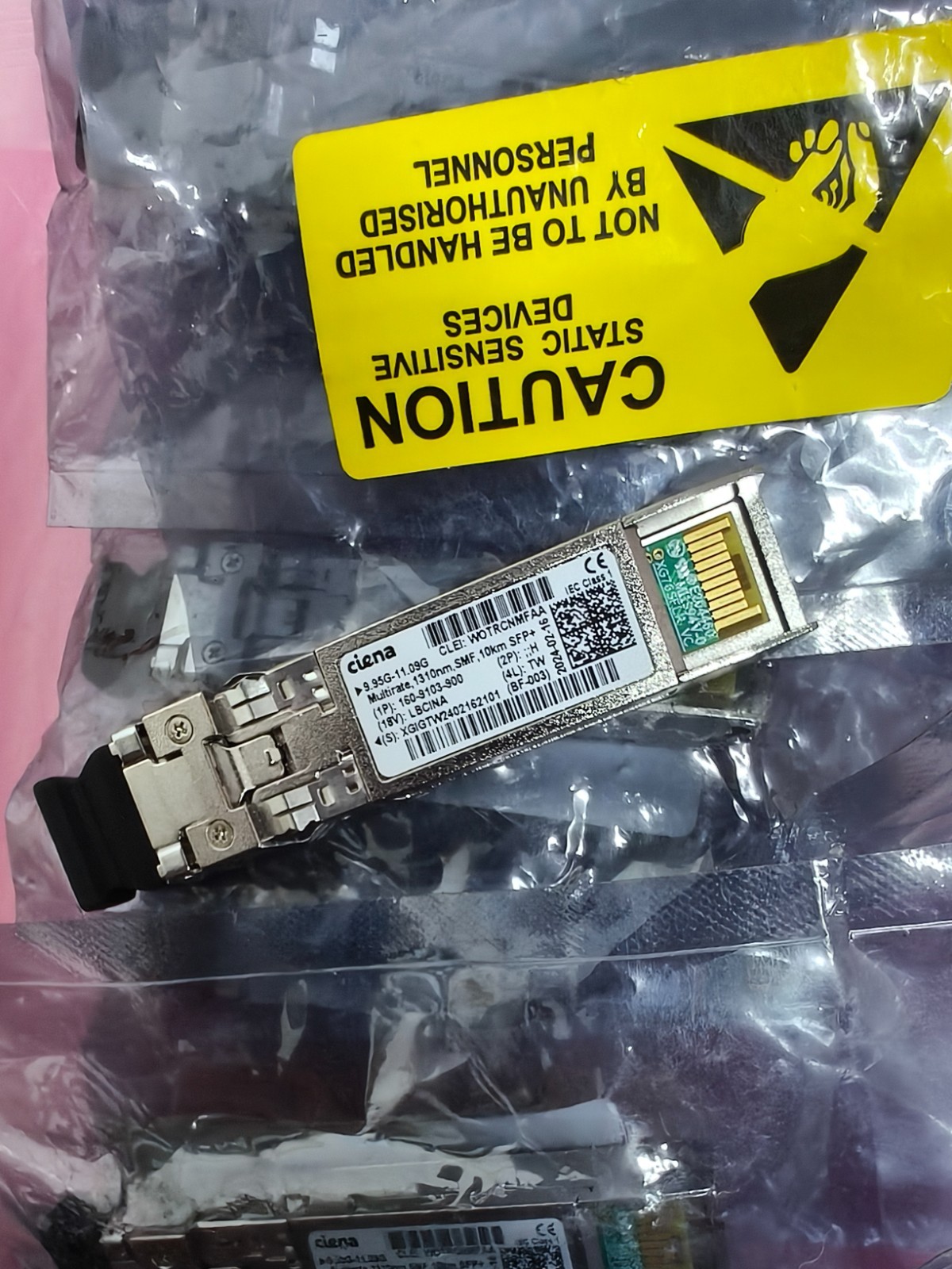 CIENA 160-9103-900 9.95G~11.09G 1310nm SMF 10km ,Non-China counterfeits