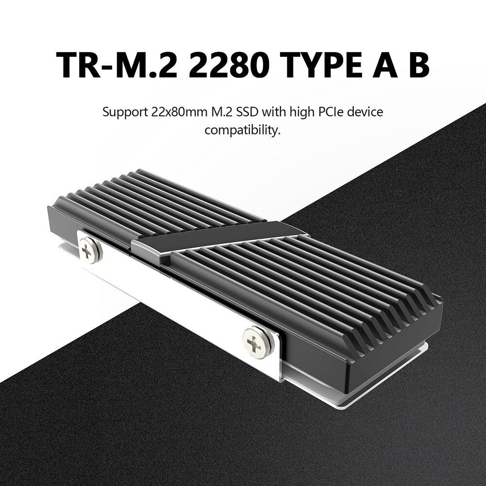 Quick Acting High-Performance SSD Cooler for Thermalright TR-M.2 2280 TYPE AB AG
