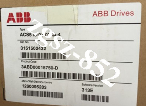 ABB Inverter ACS510-01-038A-4 3P AC380V~480V 18.5KW Brand New Fast FedEx or DHL