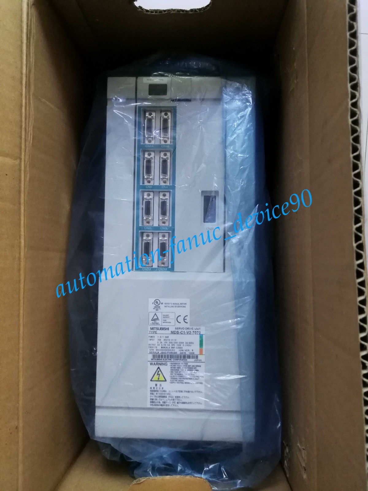 Mitsubishi MDS-C1-V2-7070 Servo Drive MDSC1V27070 New Expedited Shipping