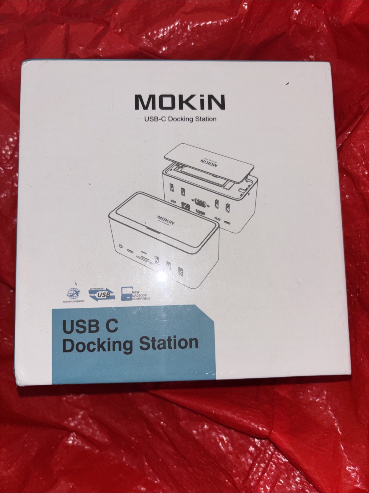 MOKiN 18in1  USB-C Docking Station, SSD Enclosure Sealed