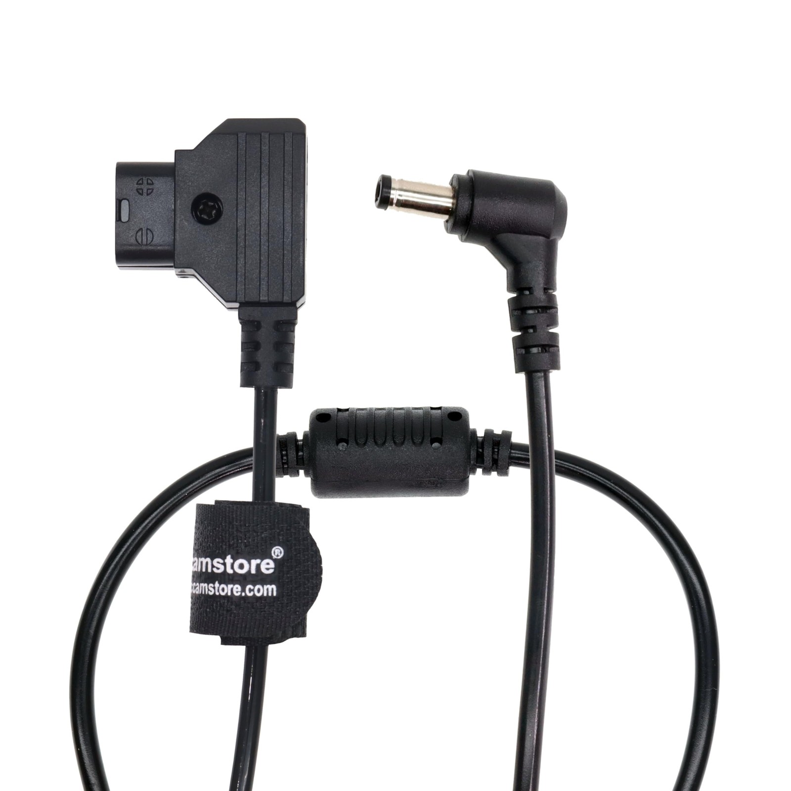 D-tap to DC Power Cable 12V 5.5mm×2.1mm for Atomos Shogun, Ikan Monitor, Blac...