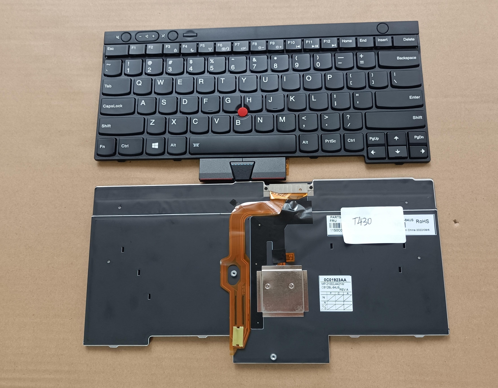 US Backlit keyboard for Lenovo ThinkPad T430 T430i T430S X230 X230i T530 W530