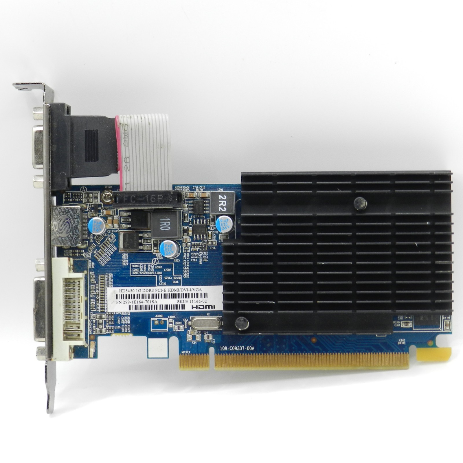Sapphire ATI Radeon HD 5450 PCIe 16x 1GB DDR3 GPU Video Graphics Card - TESTED