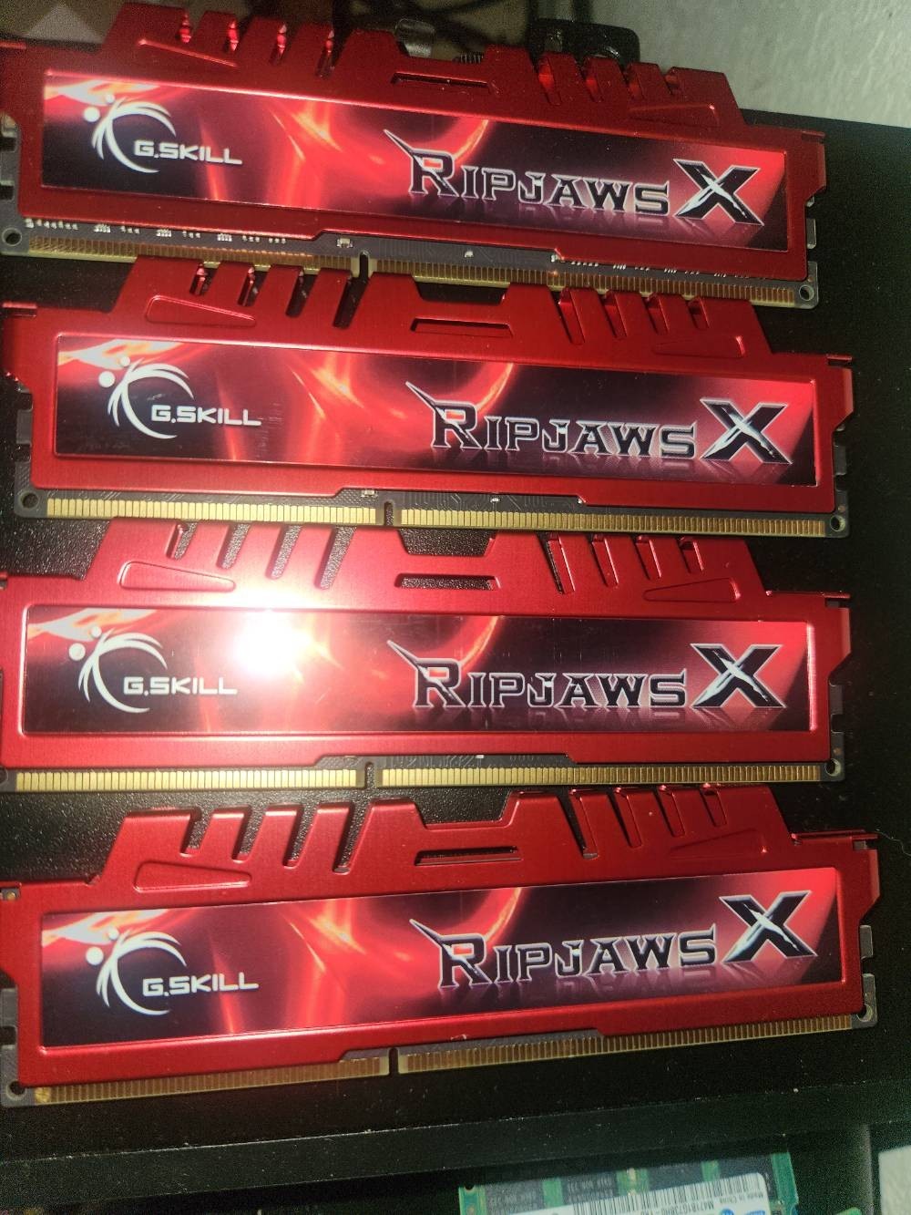 G.SKILL Ripjaws X 32GB (4x8GB) DDR3 1600MHz RAM F3-12800CL10D-16GBXL - UNTESTED