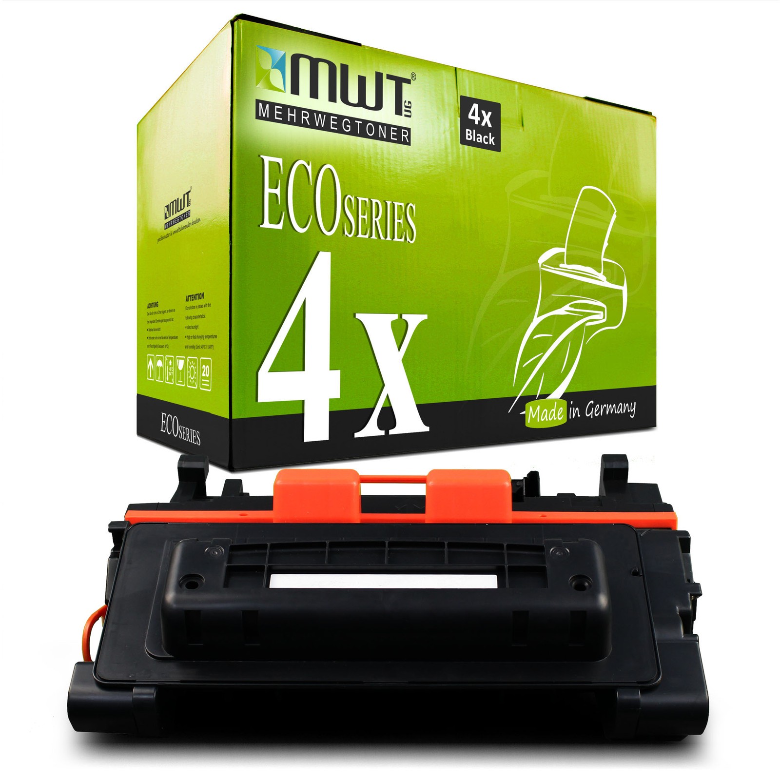 4x MWT ECO Toner XXL Compatible With HP LaserJet Enterprise 600 M-602-x