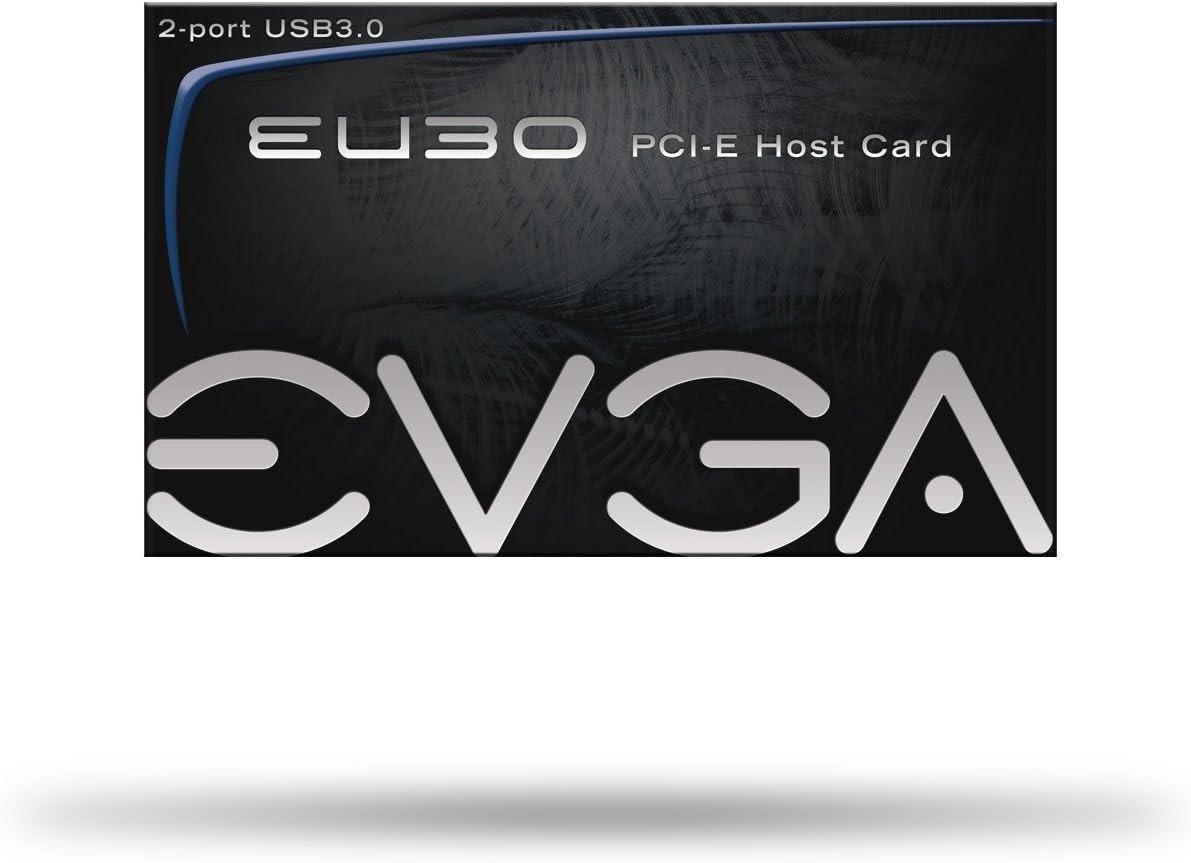 EVGA 100-U3-EU30-TR 2-Port SuperSpeed USB 3.0 PCI-E Host Card