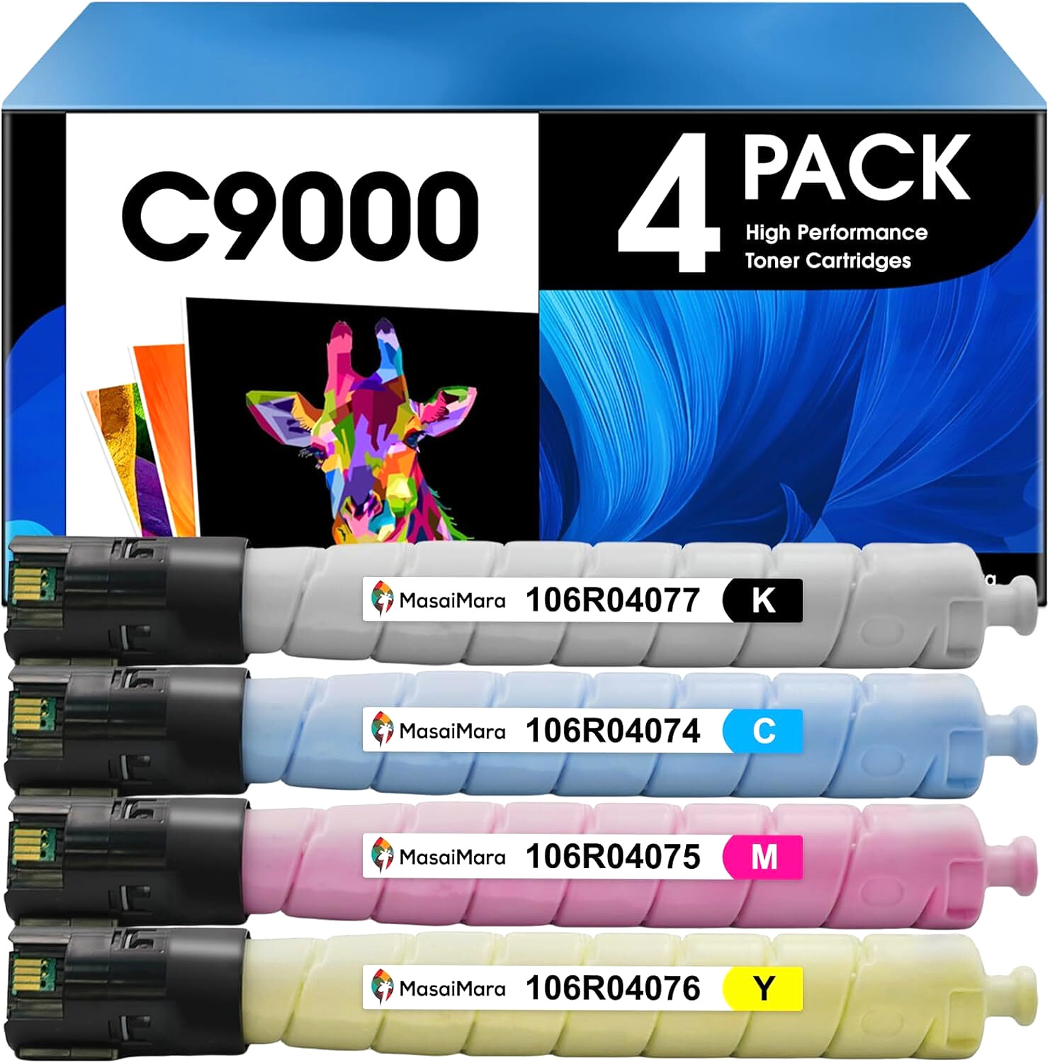 Toner Cartridge for Xerox 106R04074-106R04077 for VersaLink C9000 Printer