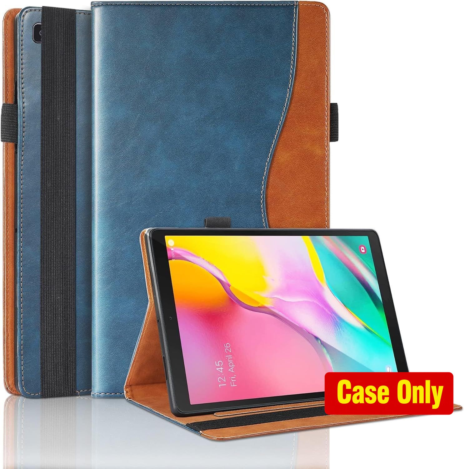 Case for Samsung Galaxy Tab A 10.1 2019, Premium Slim PU Leather Stand Cover