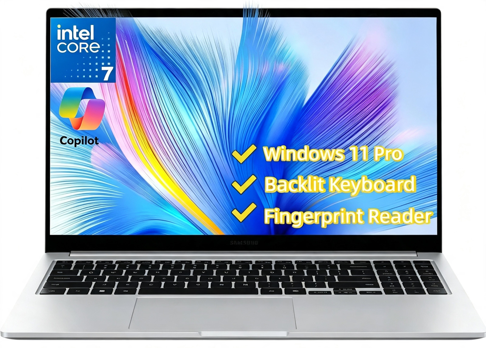 Samsung Galaxy Book4 Laptop 15.6" FHD Intel Core 7-150U 16GB RAM 512GB SSD