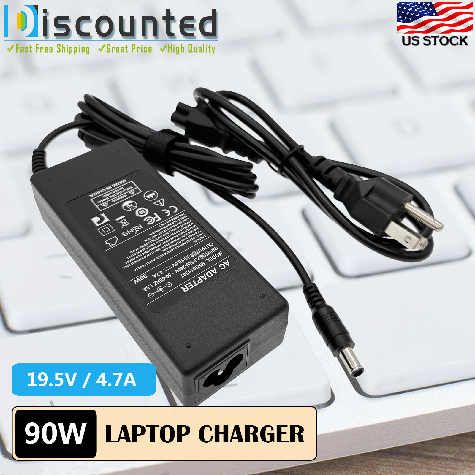19.5V 4.7A New AC Adapter Charger Power for Sony Vaio PCG-6G4L PCG-792L PCG-802L