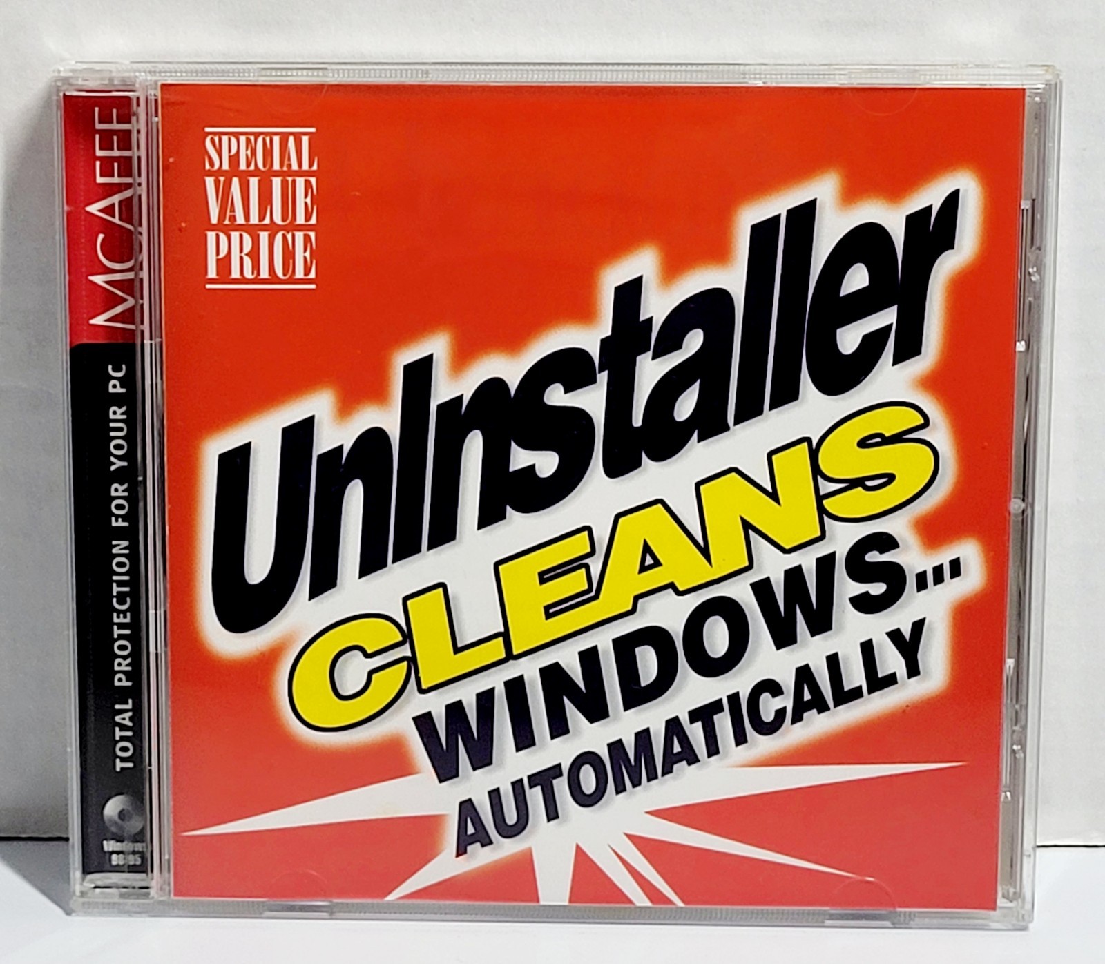 Rare Vintage 1999 Uninstaller Cleans Windows Automatically 95/98 (PC CD-ROM)  